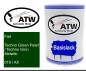 Preview: Fiat, Techno Green Pearl / Techno Grün Metallic, 019 / AX: 500ml Lackdose, von ATW Autoteile West.